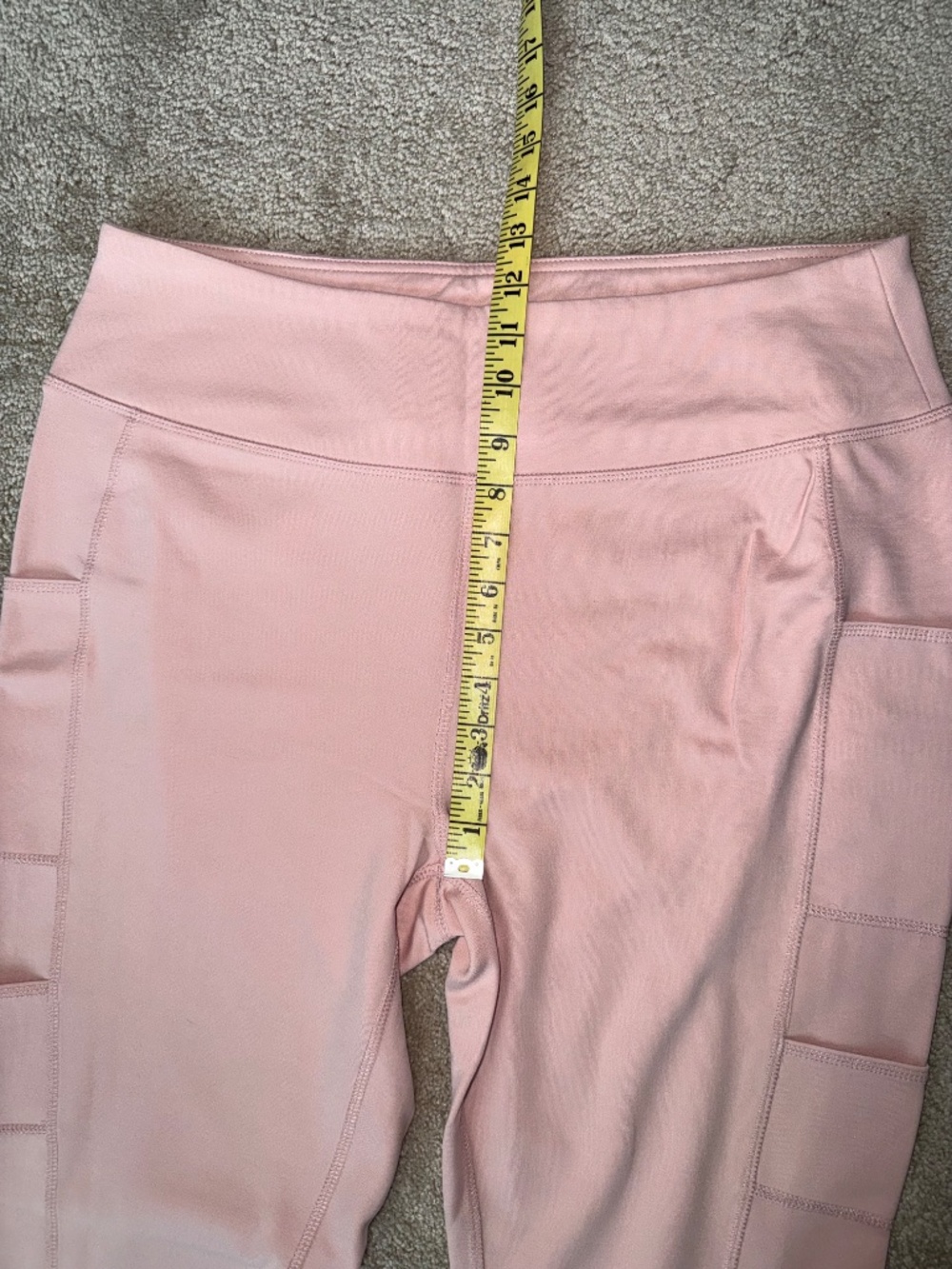 NWT Jaanuu Ponte Collection Blush Pink Choker Neck Scrub Set Flare Pants Women’s - Picture 14 of 16